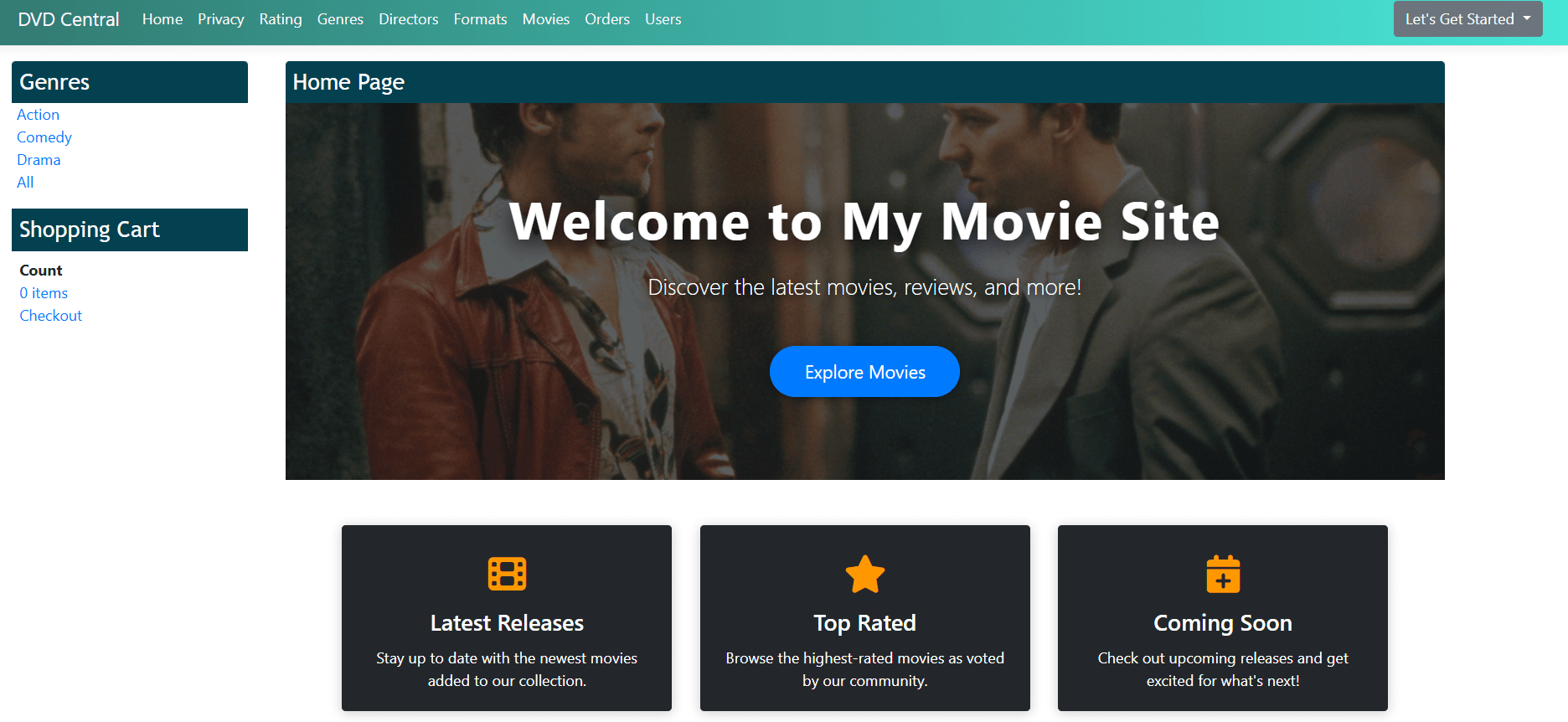 DVD Store Project